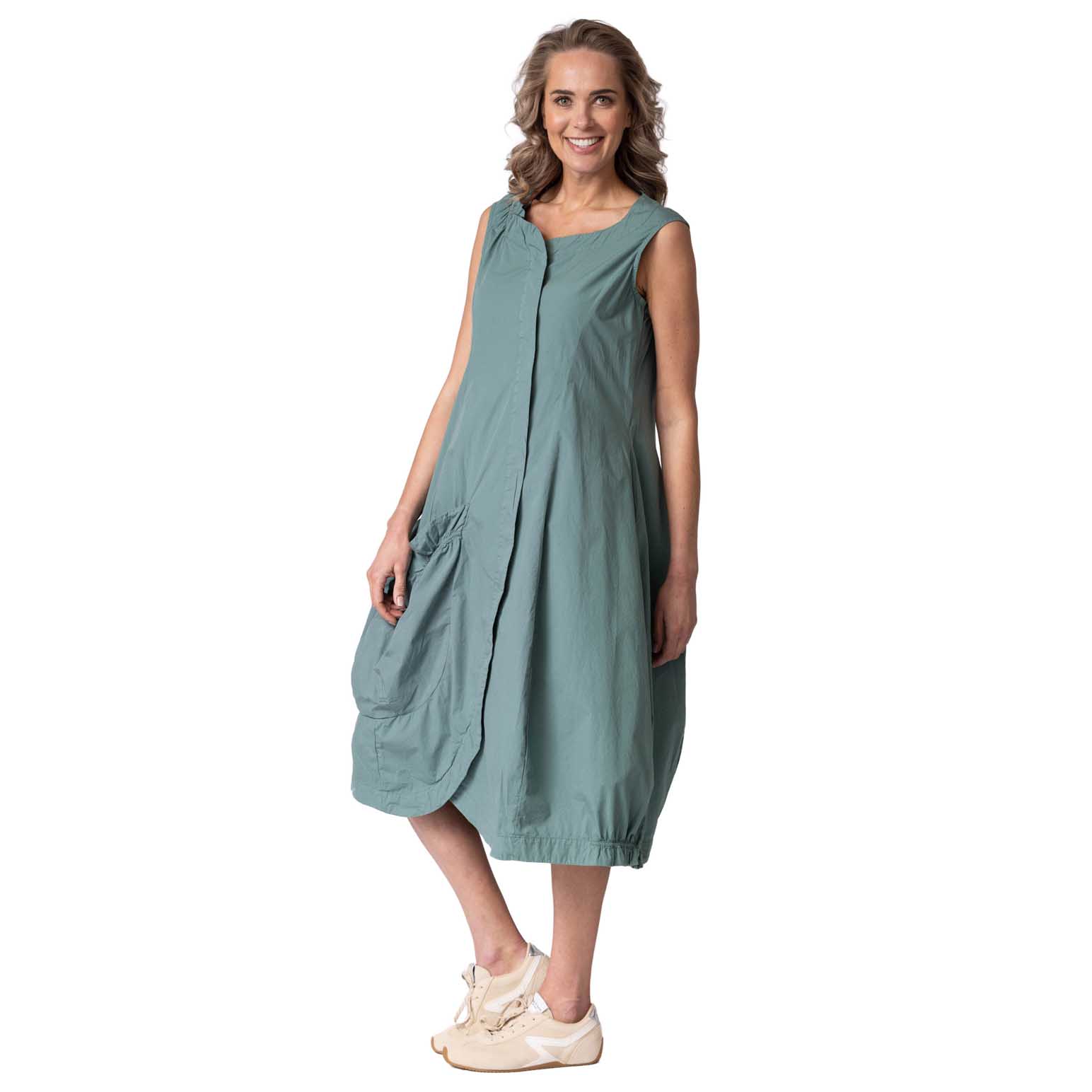 Rundholz Tulip Pocket Sleeveless Dress